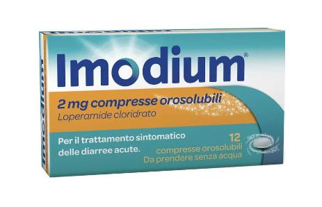 IMODIUM*12CPR OROSOL 2MG