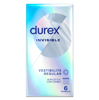 DUREX INVISIBLE 6 PEZZI
