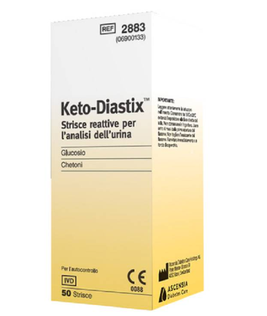 KETODIASTIX GLICO/CHETO 50STR