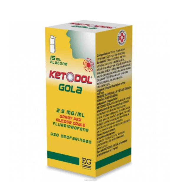 KETODOL GOLA*OS SPRAY 15ML