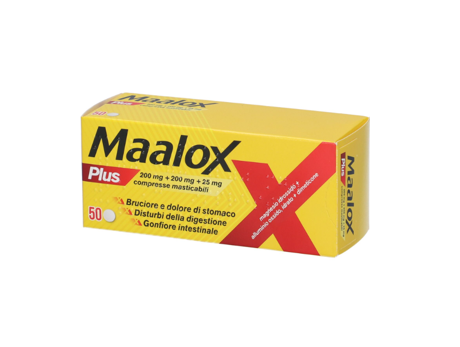 MAALOX PLUS*50CPR MASTICABILI