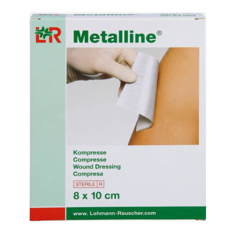 METALLINE MEDIC 8X10CM 10PZ