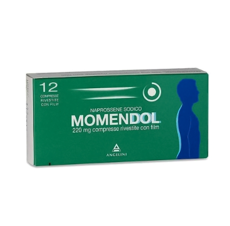 MOMENDOL*12CPR RIV 220MG