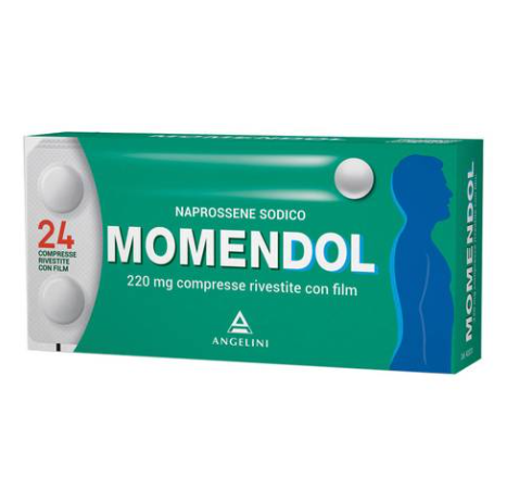 MOMENDOL*24CPR RIV 220MG