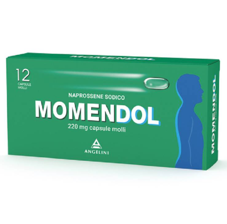 MOMENDOL*12CPS MOLLI 220MG