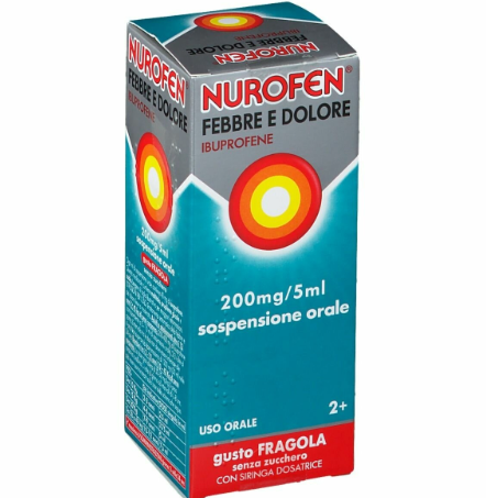 NUROFEN FEBBRE D*200MG/5ML FRA