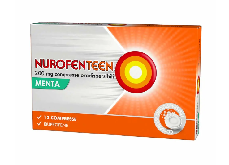NUROFENTEEN*12CPR OROD 200MG M