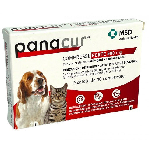 PANACUR*FORTE 10CPR 500MG