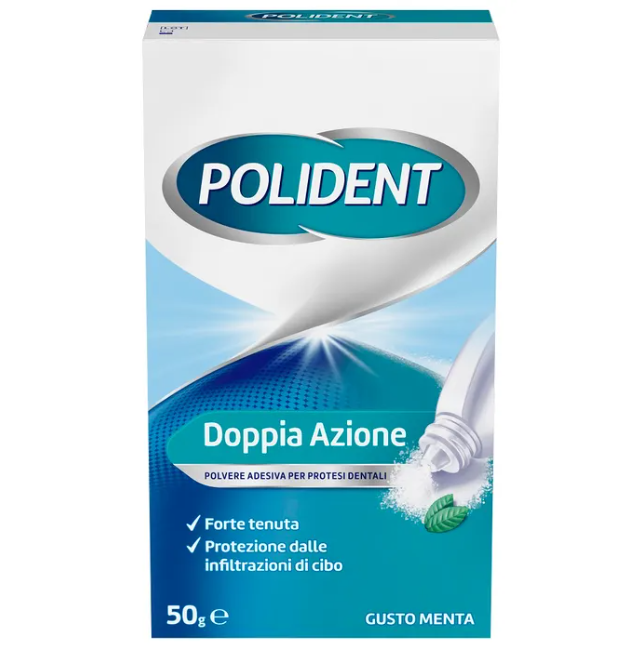 POLIDENT POLVERE MENTA 50G