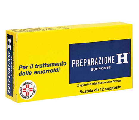 PREPARAZIONE H*12SUPP 23MG