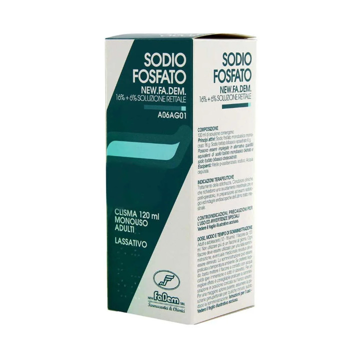 SODIO FOSFATO NEW F*FL 120ML