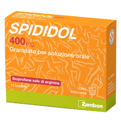 SPIDIDOL*OS GRAT 12BS 400MG AL
