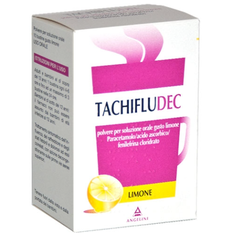 TACHIFLUDEC*10BUST LIMONE