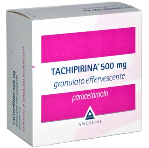 TACHIPIRINA*GRAT EFF20BS 500MG