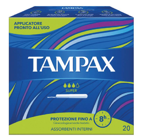 TAMPAX BLUE BOX SUPER 20PZ
