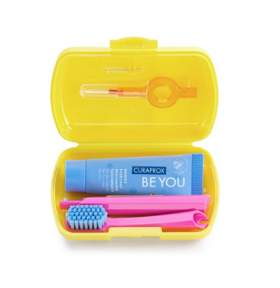 CURAPROX TRAVEL SET YELLOW