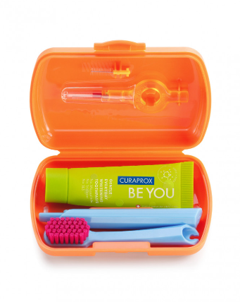 CURAPROX TRAVEL SET ORANGE