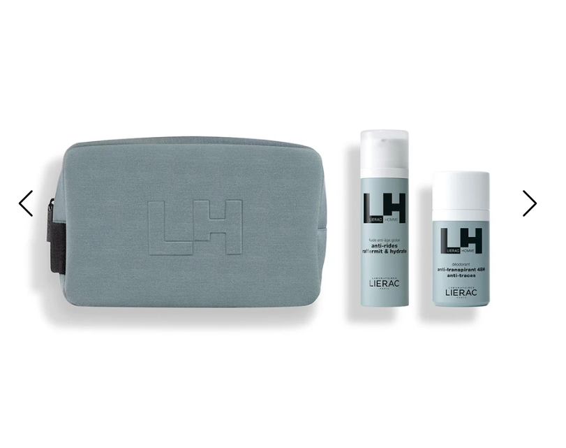 LIERAC TROUSSE UOMO FLUIDO + DEODORANTE