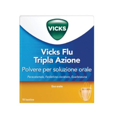 VICKS FLU TRIPLA A*OS POLV10BS