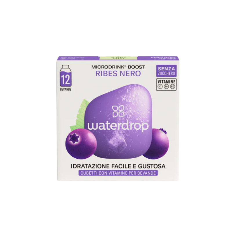 WATERDROP MICRODRINK BOOST 12 CUBETTI