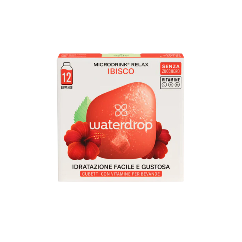 WATERDROP MICRODRINK RELAX 12 CUBETTI