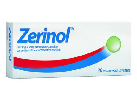 ZERINOL*20CPR RIV 300MG+2MG