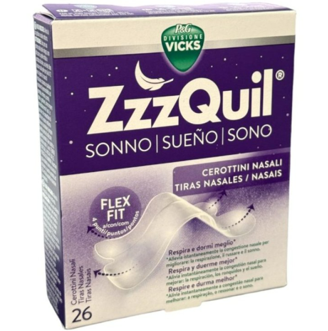 ZZZQUIL NASAL STRIPS 26PZ