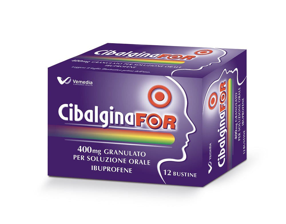 CIBALGINAFOR*OS 12BUST 400MG