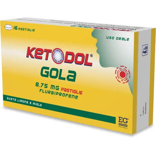 KETODOL GOLA*16PASTL 8,75MG LM