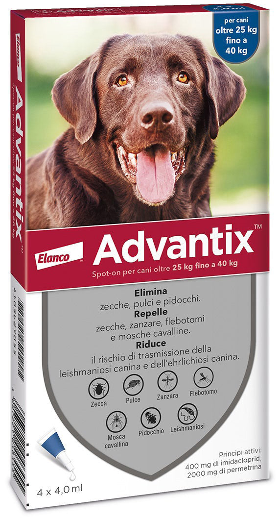 ADVANTIX SPOT ON*4PIP 25-40KG