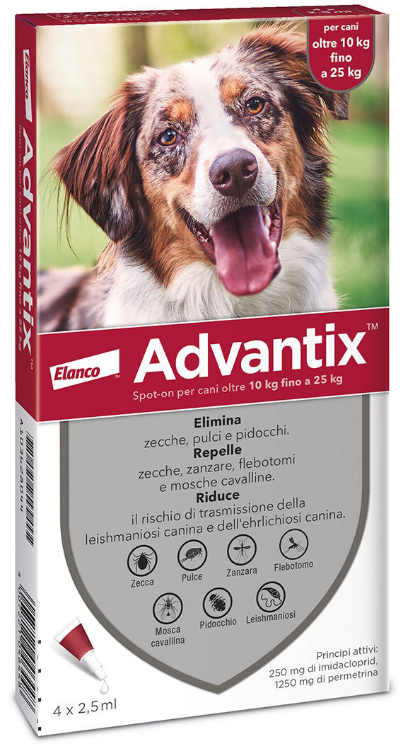 ADVANTIX SPOT ON*4PIP 10-25KG