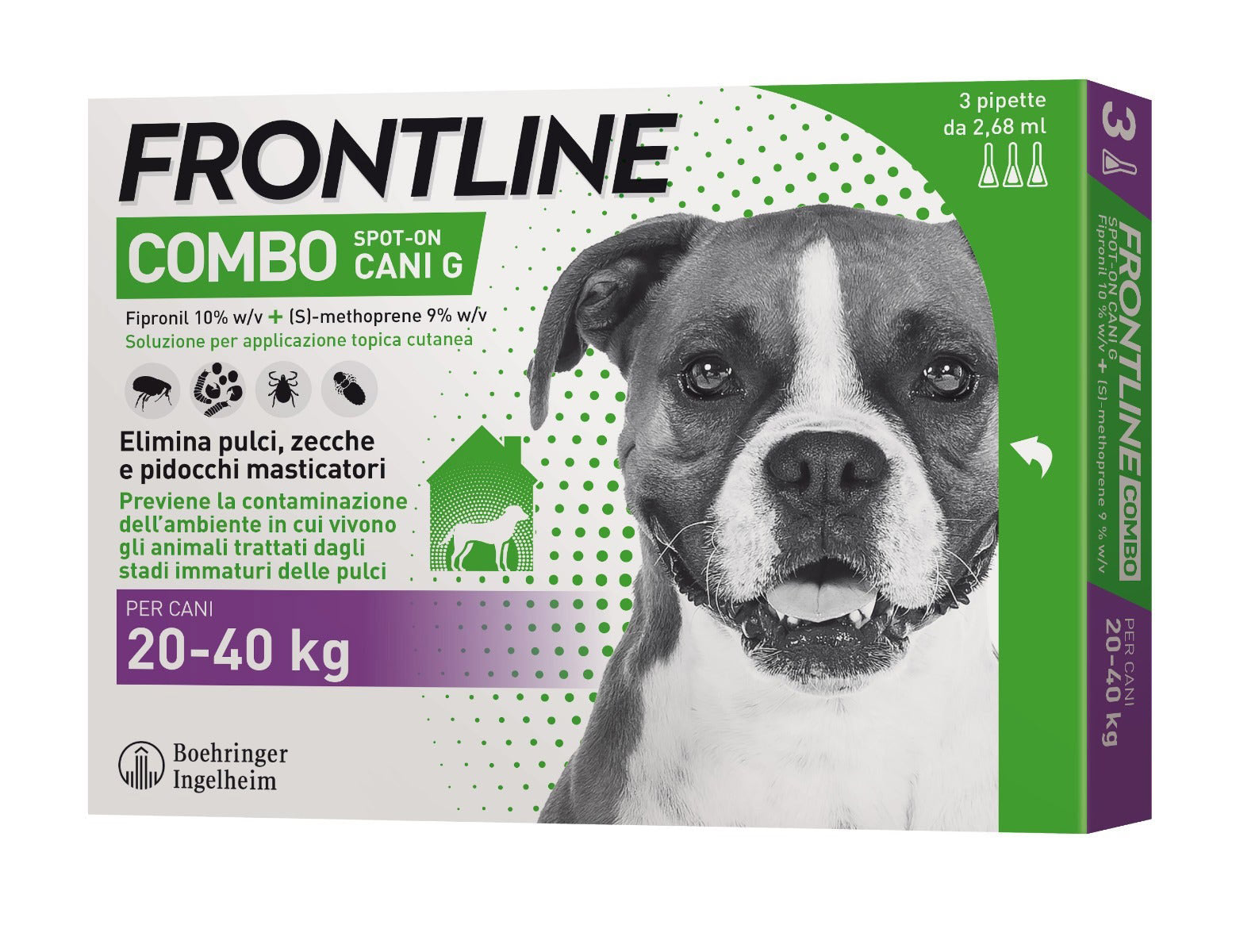 FRONTLINE COMBO*3PIP 20-40KG C