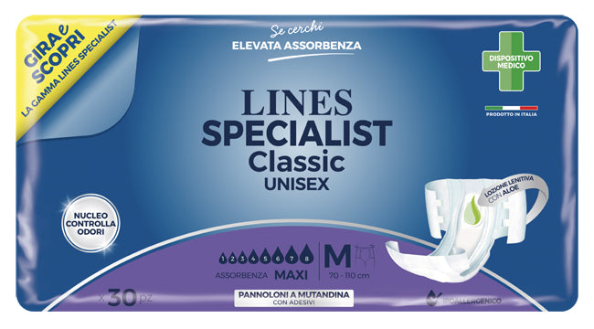 LINES CLAS PANN MAXI M 30PZ