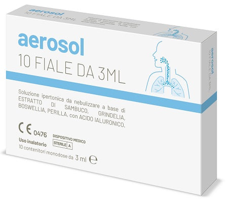 AEROSOL SOLUZIONE IPERTONICA 10 FIALE 3ML