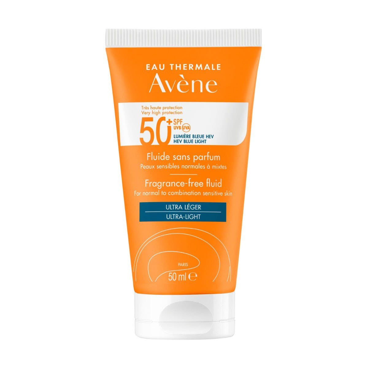 AVENE SOLARE FLUIDO SPF50+ SENZA PROFUMO