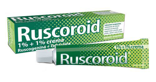 RUSCOROID*CREMA RETT 40G 1%+1%