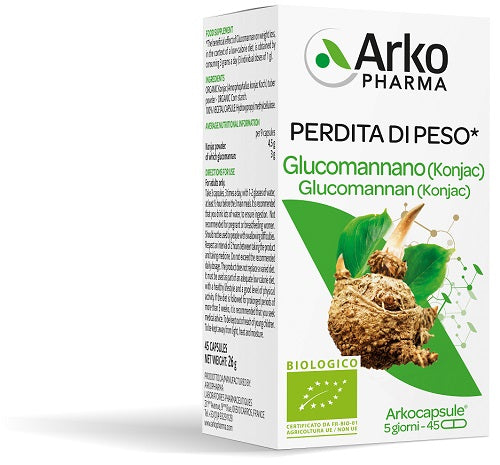 ARKOFARM GLUCOMANNANO      45CPS