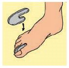 L/PIEDE DISTANZIATORE DITA   PIC