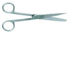 FORBICI MED.CURVA P/ALTERNE 14CM