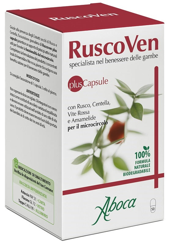 ABOCA RUSCOVEN PLUS   50OPR500MG