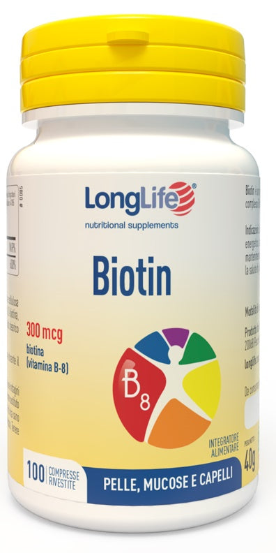 LONGLIFE BIOTIN           100CPR