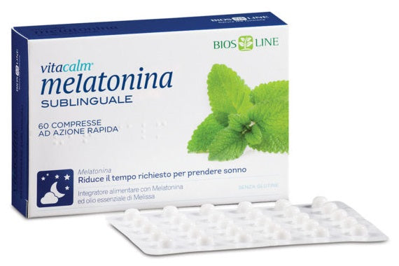 VITACALM MELATONINA   60CPR SUBL