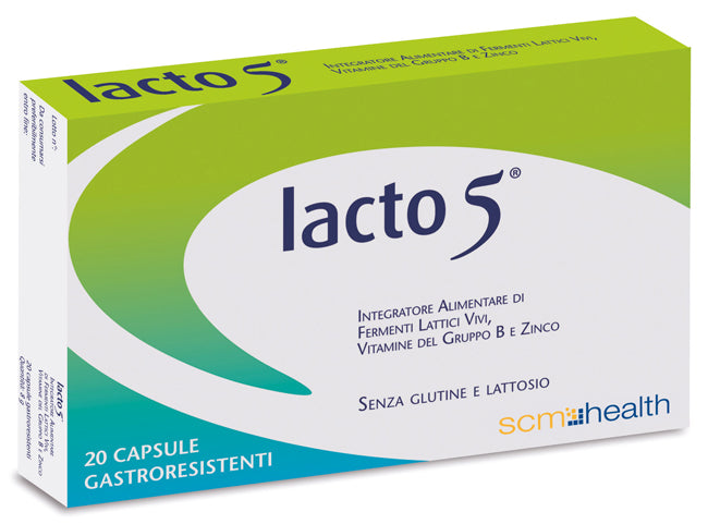 LACTO 5 INTEGR.FERMENTI    20CPS