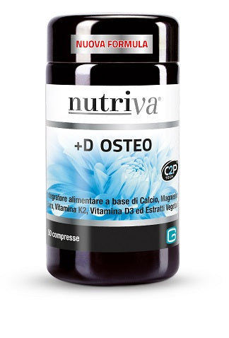 NUTRIVA +D OSTEO           60CPR