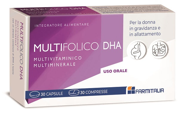 MULTIFOLICO DHA INTEGR.    60PRL