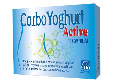 CARBOYOGHURT ACTIVE   30CPR500MG