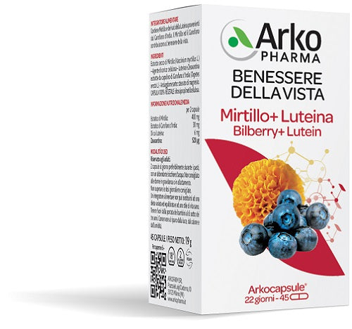 ARKOCAPSULE MIRTIL+LUTEINA 45CPS