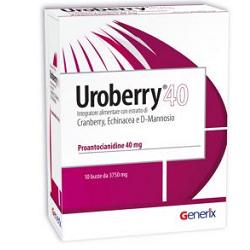 UROBERRY 40 INTEGR.  10BS 3750MG