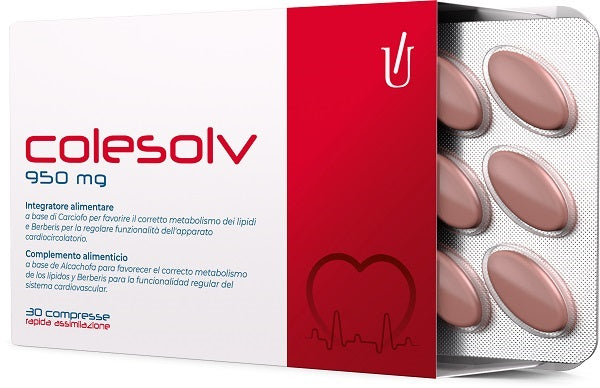 COLESOLV INTEGR.      30CPR950MG