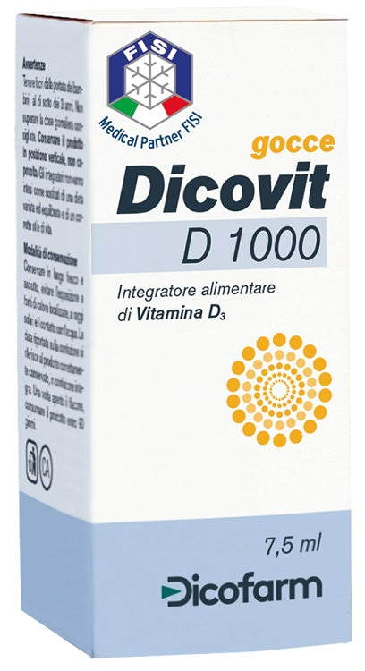 DICOVIT D 1000 INTEGR.  GTT7,5ML